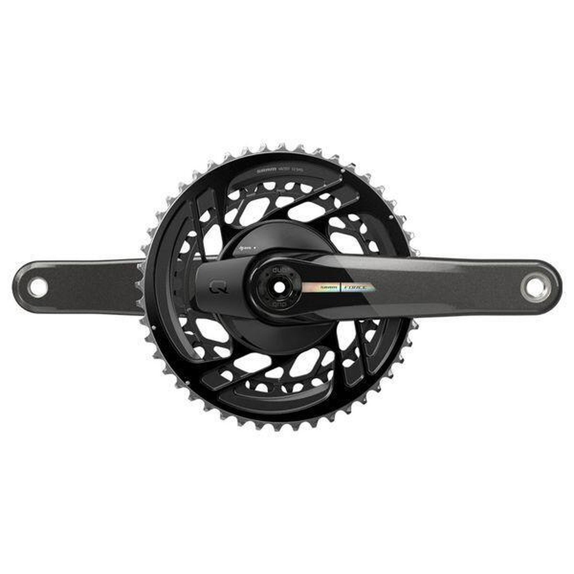Sram - Pédalier Capteur De Puissance Sram Force D2 Dub 46-33 Dents 2x12v Noir (sans Boi - Pédalier - 172,5 Mm - Decathlon