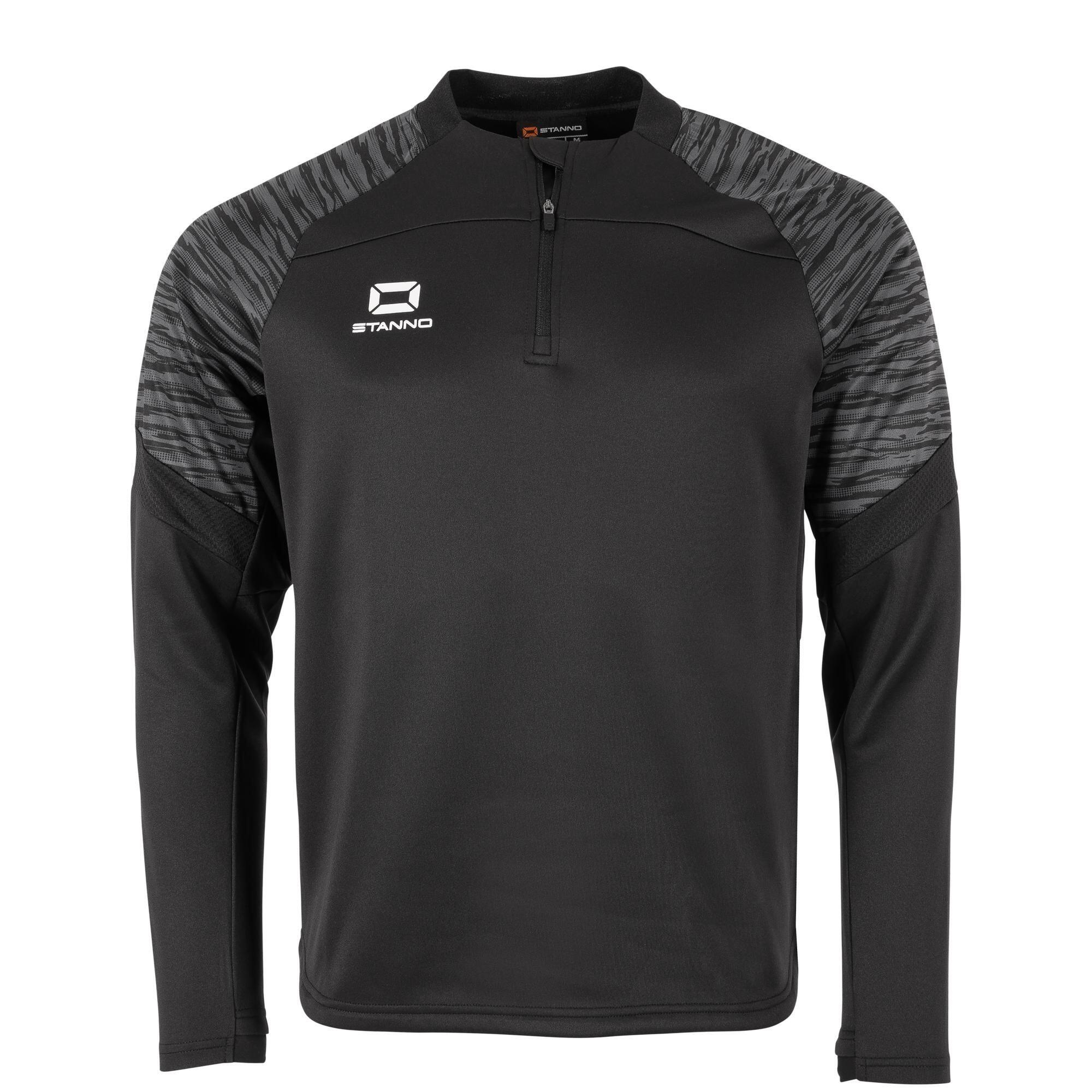 Stanno - Veste De Survêtement 1/4 Zip Enfant Stanno Bolt - Veste - Noir - 12 À 14 Ans - Decathlon