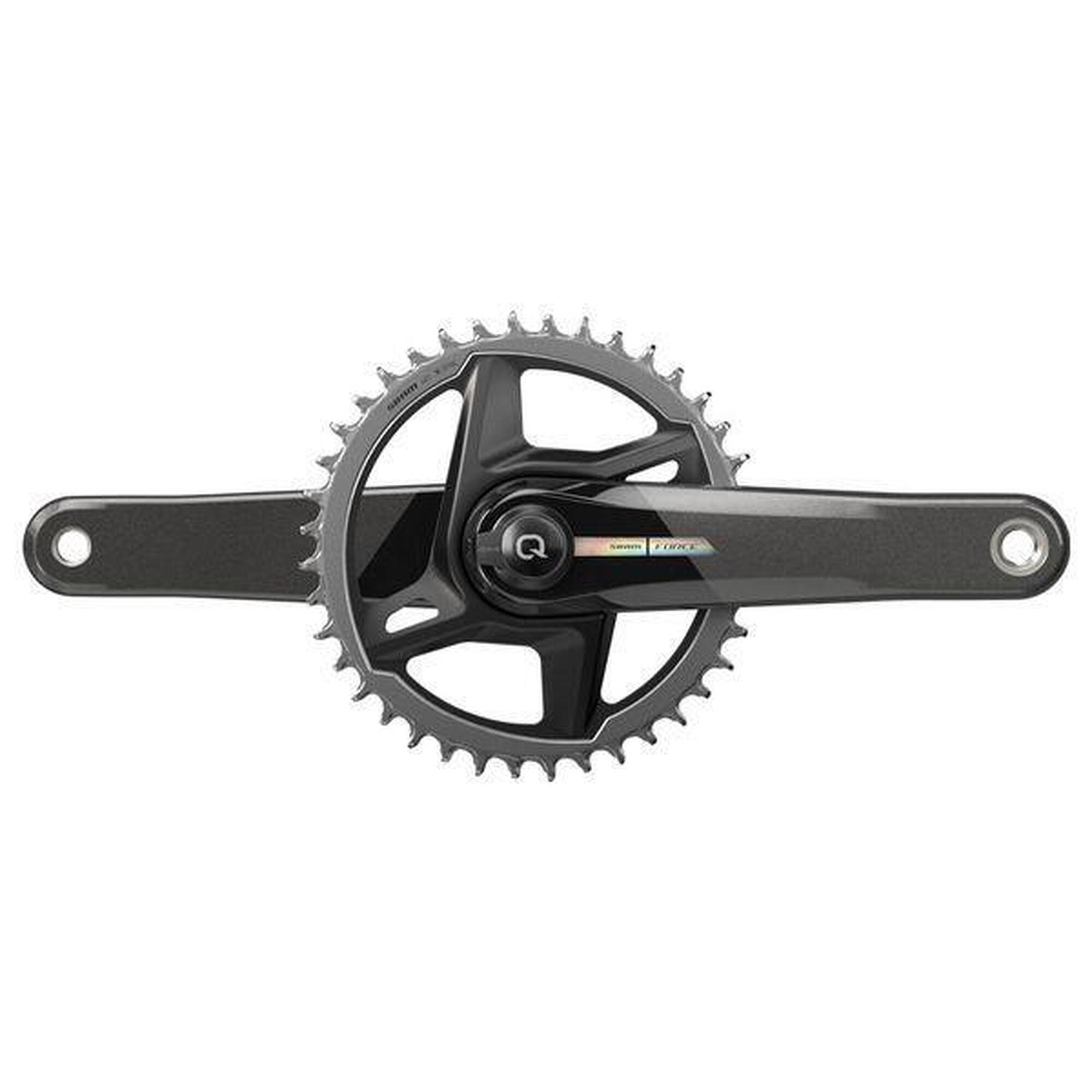 Sram - Pédalier Capteur De Puissance Sram Force 1 D2 Dub 40 Dents 1x12v Noir (sans Boit - Pédalier - Noir - 172,5 Mm - Decathlon