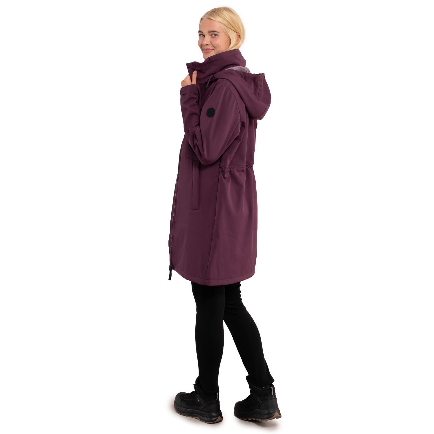 Icepeak Agaram Softshellmantel Damen mit Kapuze 3/5
