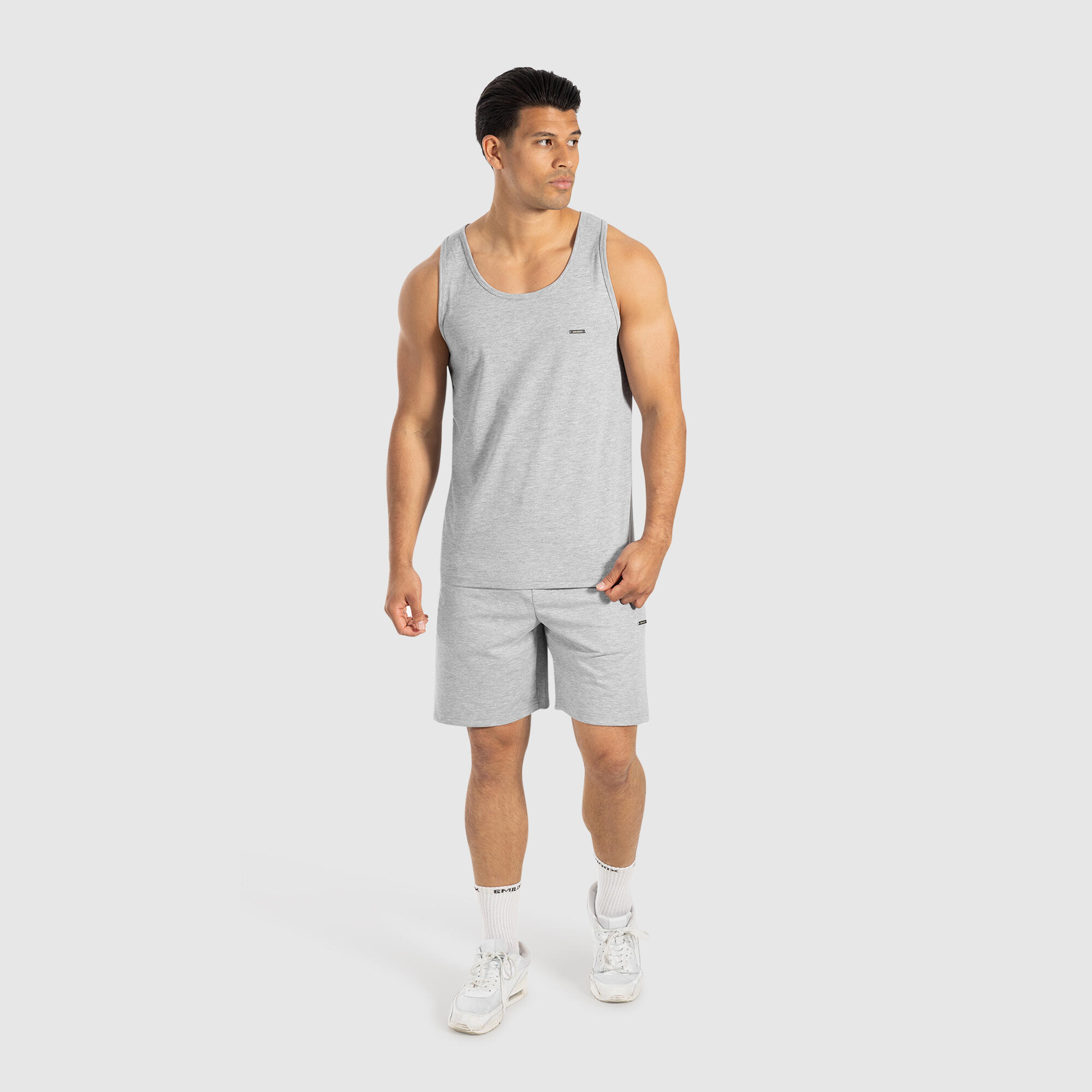 Herren Tank Top Arian Grau Melange 3/5