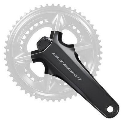Shimano ultegra fc-r8100-p 12v vermogensmeter cranks zwart