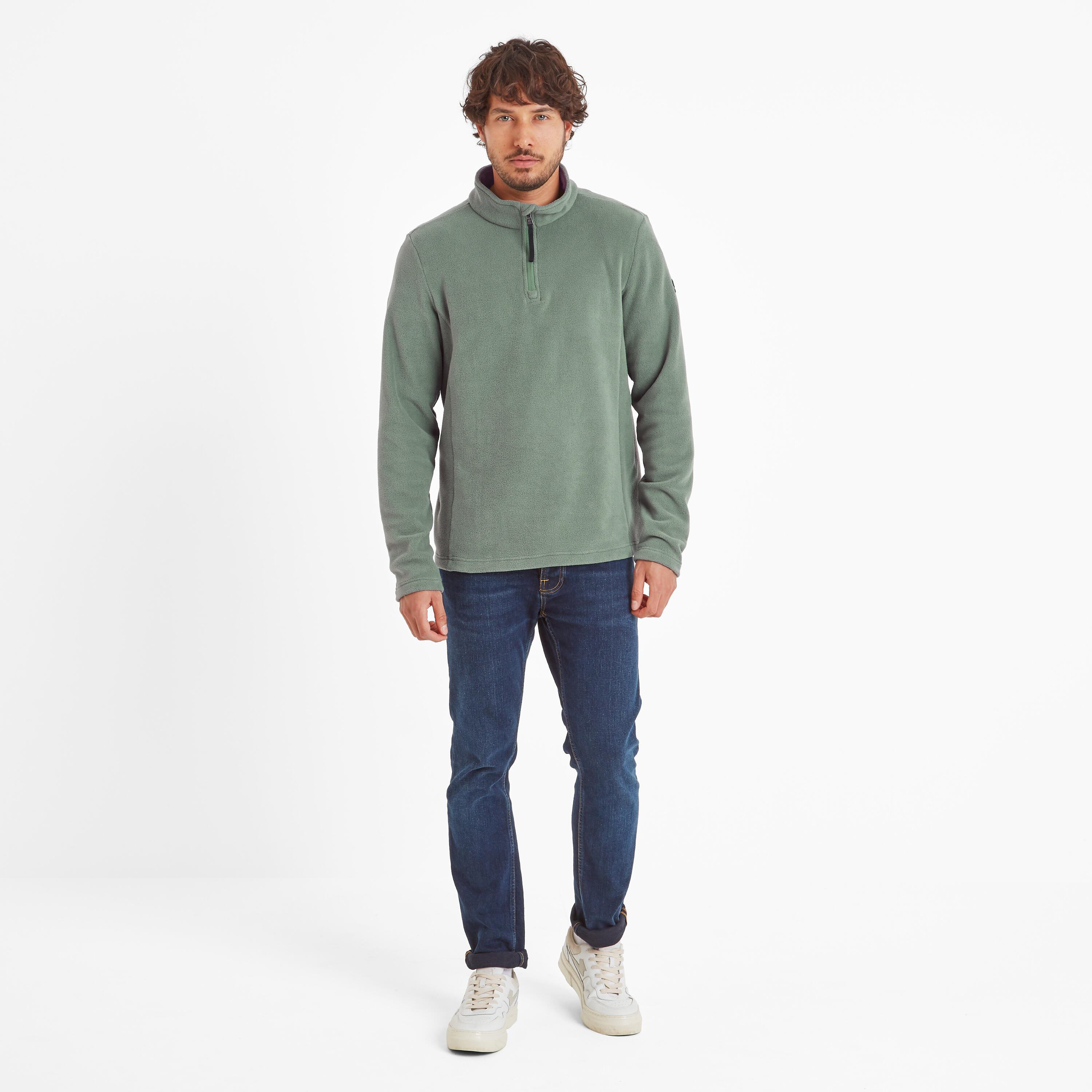 Revive Mens Fleece Zip Neck 2/3