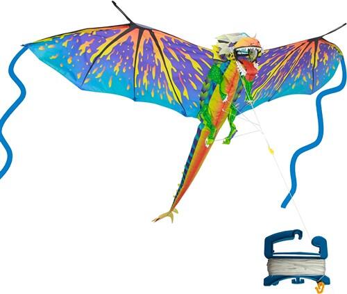 Kindervlieger X-Kites 3D Dragon 2190030 Groen 195 x 86 cm 2/5