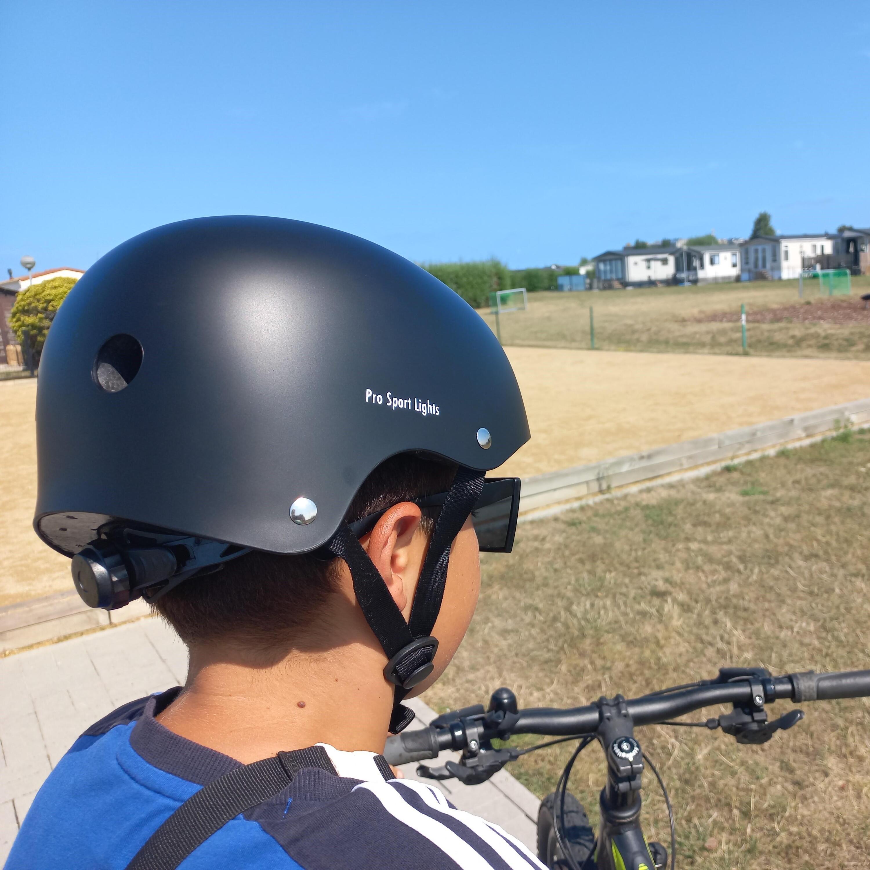 Capacete de criança Skate Capacete de bicicleta para crianças - Preto Mate 5/5
