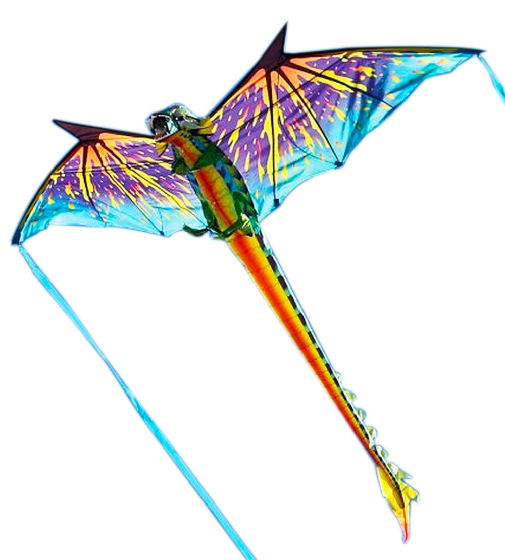 Kindervlieger X-Kites 3D Dragon 2190030 Groen 195 x 86 cm 4/5