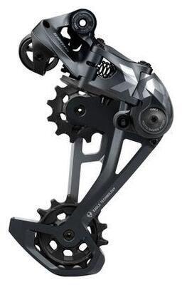 Sram x01 eagle 12 speed achterderailleur (max 52 tanden) lunar grey