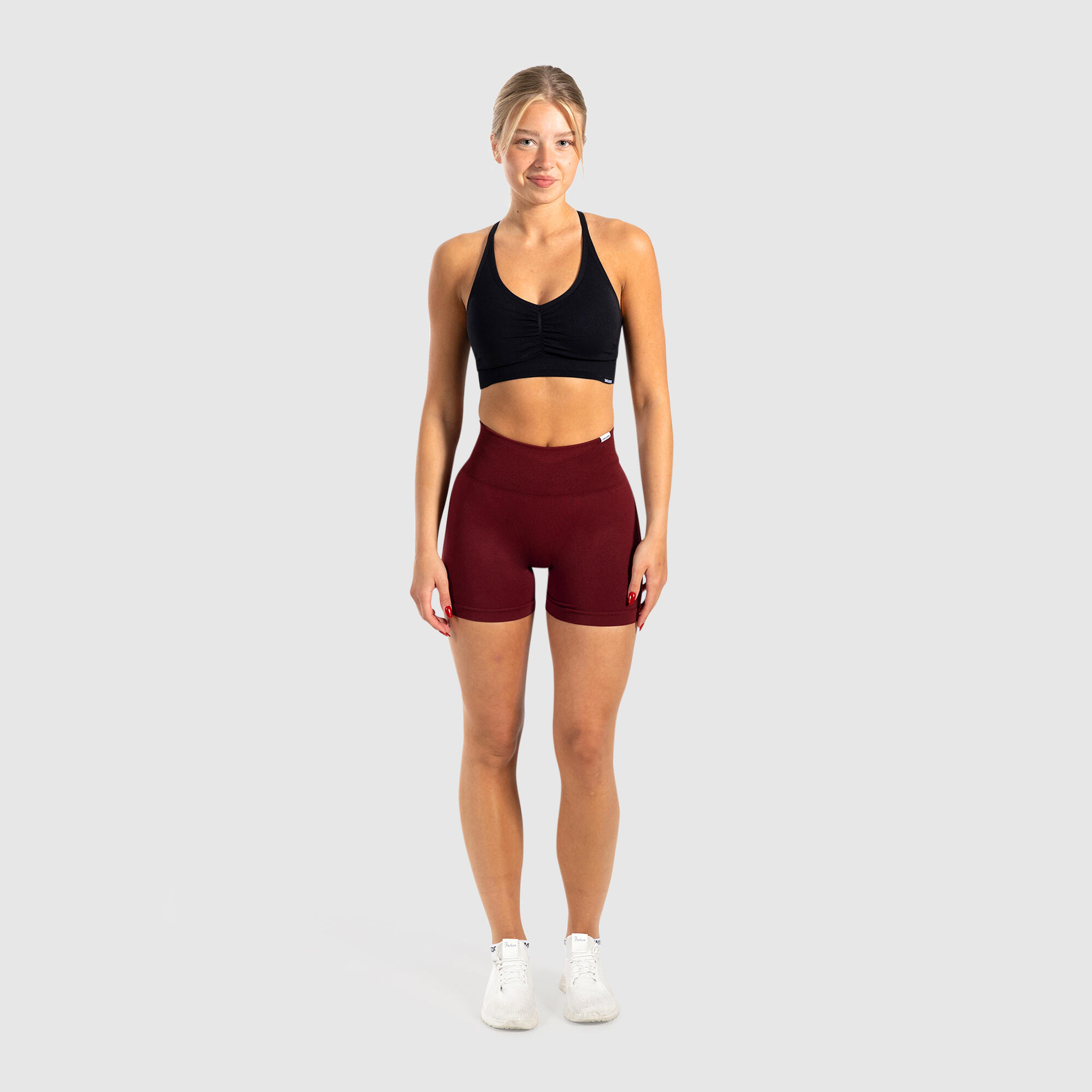 Damen Shorts Issy Bordeaux 3/5