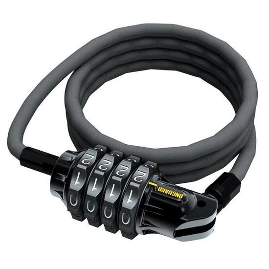Zamek kablowy Onguard Terrier Combo 4-120cmx6mm