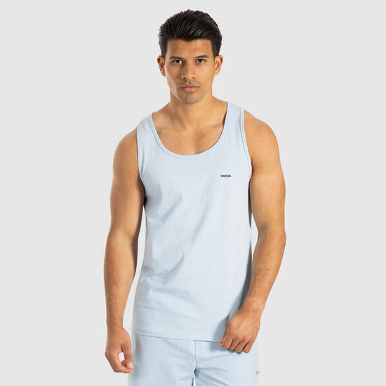 Herren Tank Top Arian Hellblau