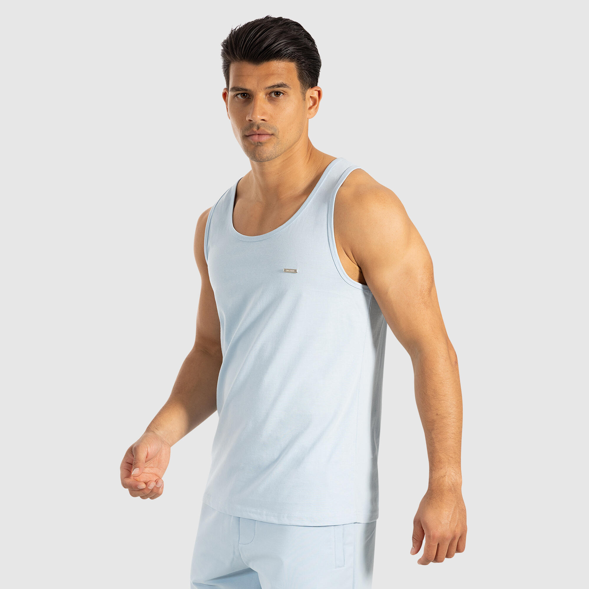Herren Tank Top Arian Hellblau 2/5