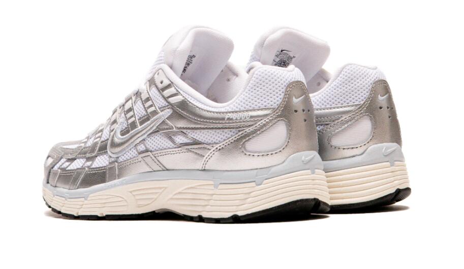 Nike P-6000 White Blue Tint Sail Metallic 3/3