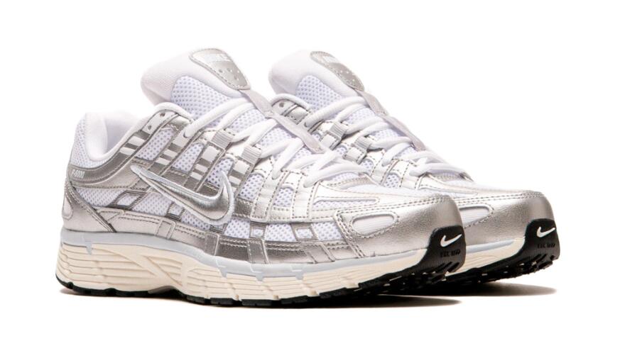 Nike P-6000 White Blue Tint Sail Metallic 2/3