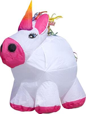 Windzak hq bouncing buddy unicorn 126349 wit 100 x 57 cm