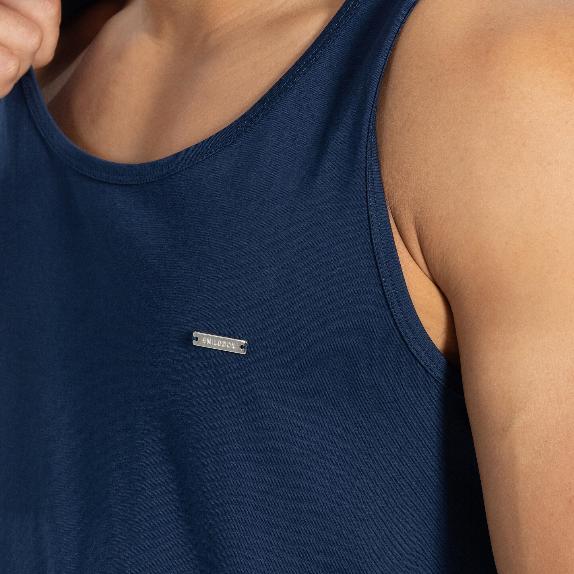 Herren Tank Top Arian Marineblau 5/5
