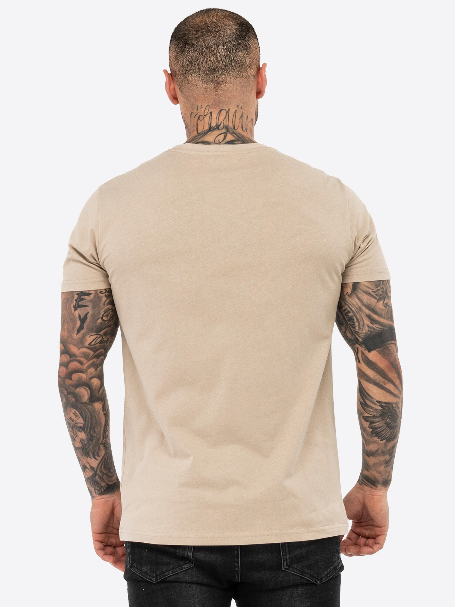 LONSDALE Heren-T-shirt normale pasvorm ST. ERNEY 4/5