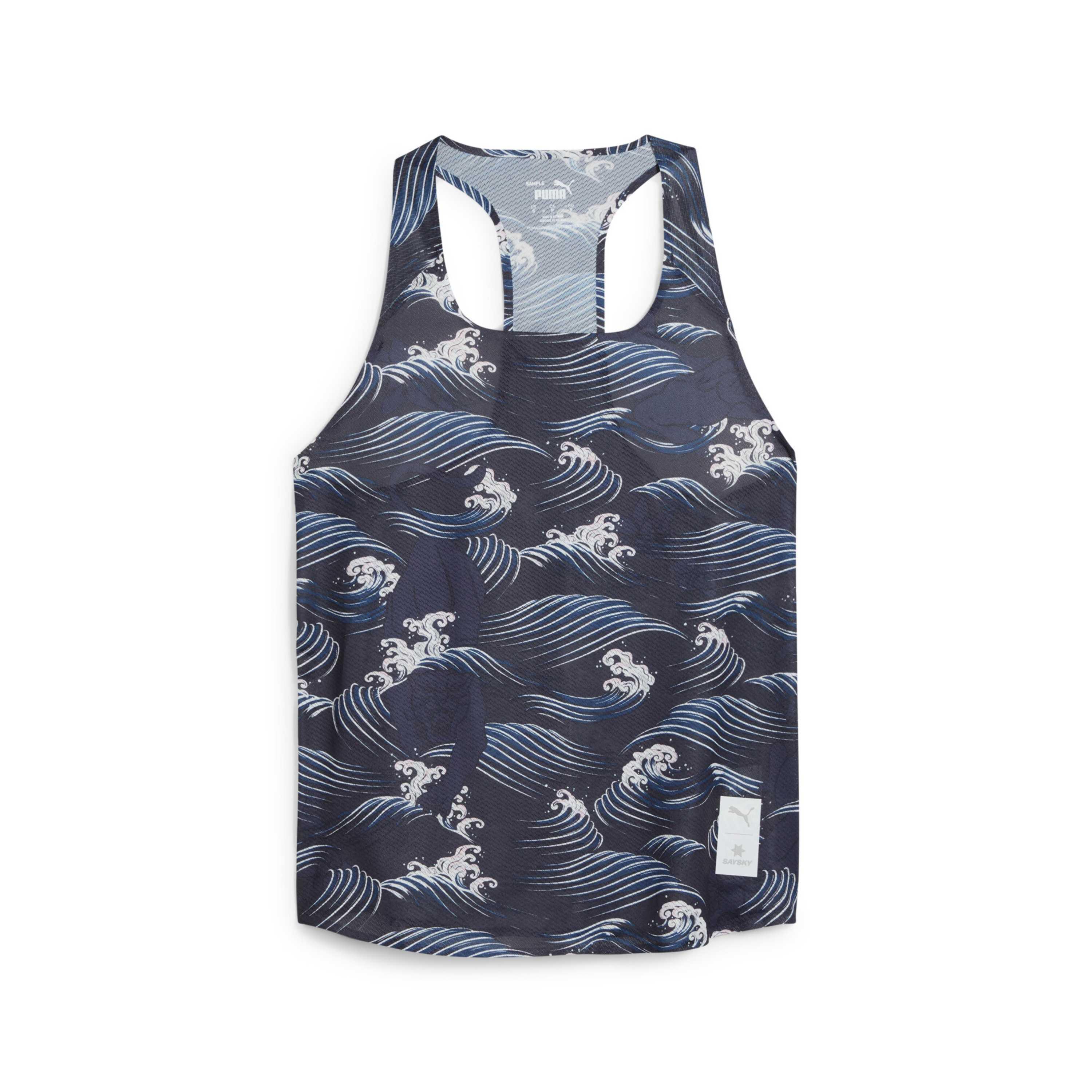 Damski wzorzysty tank top Puma Saysky