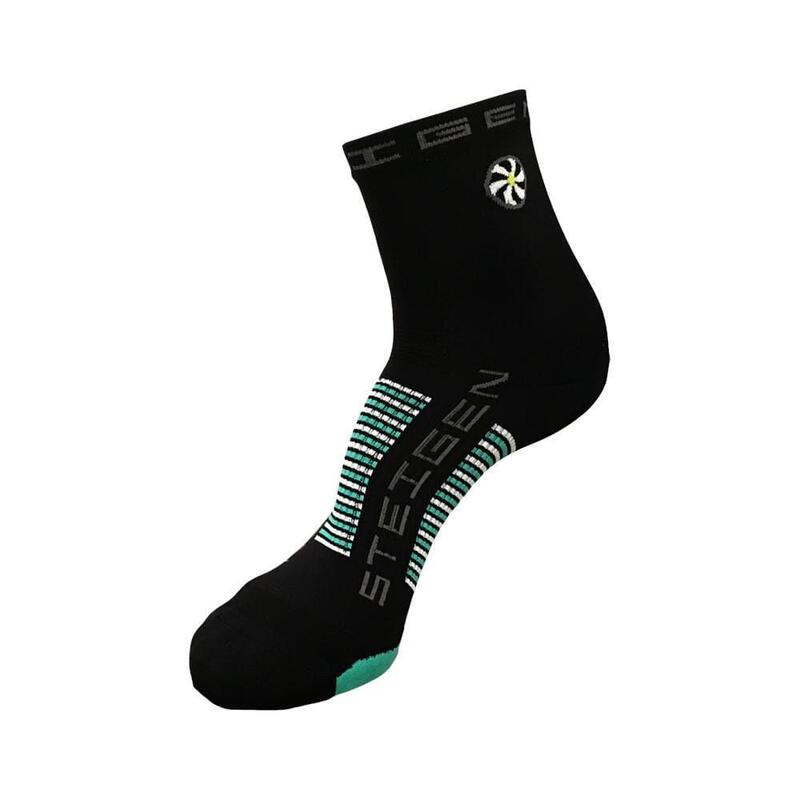 Steingen 1/2 Length Black Socks