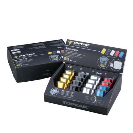 TOPEAK Rescue Box - kit de réparation 16 pièces