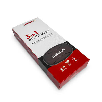 Johnson 3-in-1 hartslagborstband