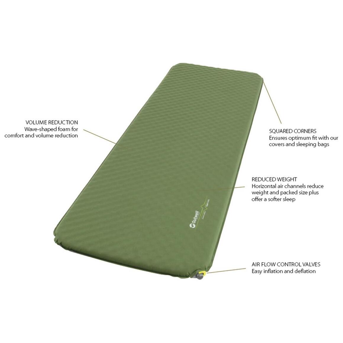 Outwell Dreamcatcher 10cm Self-inflating Single Mat 2/2