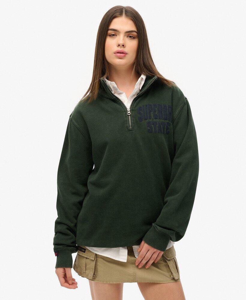 Henley zippé athlétique vintage 1/1