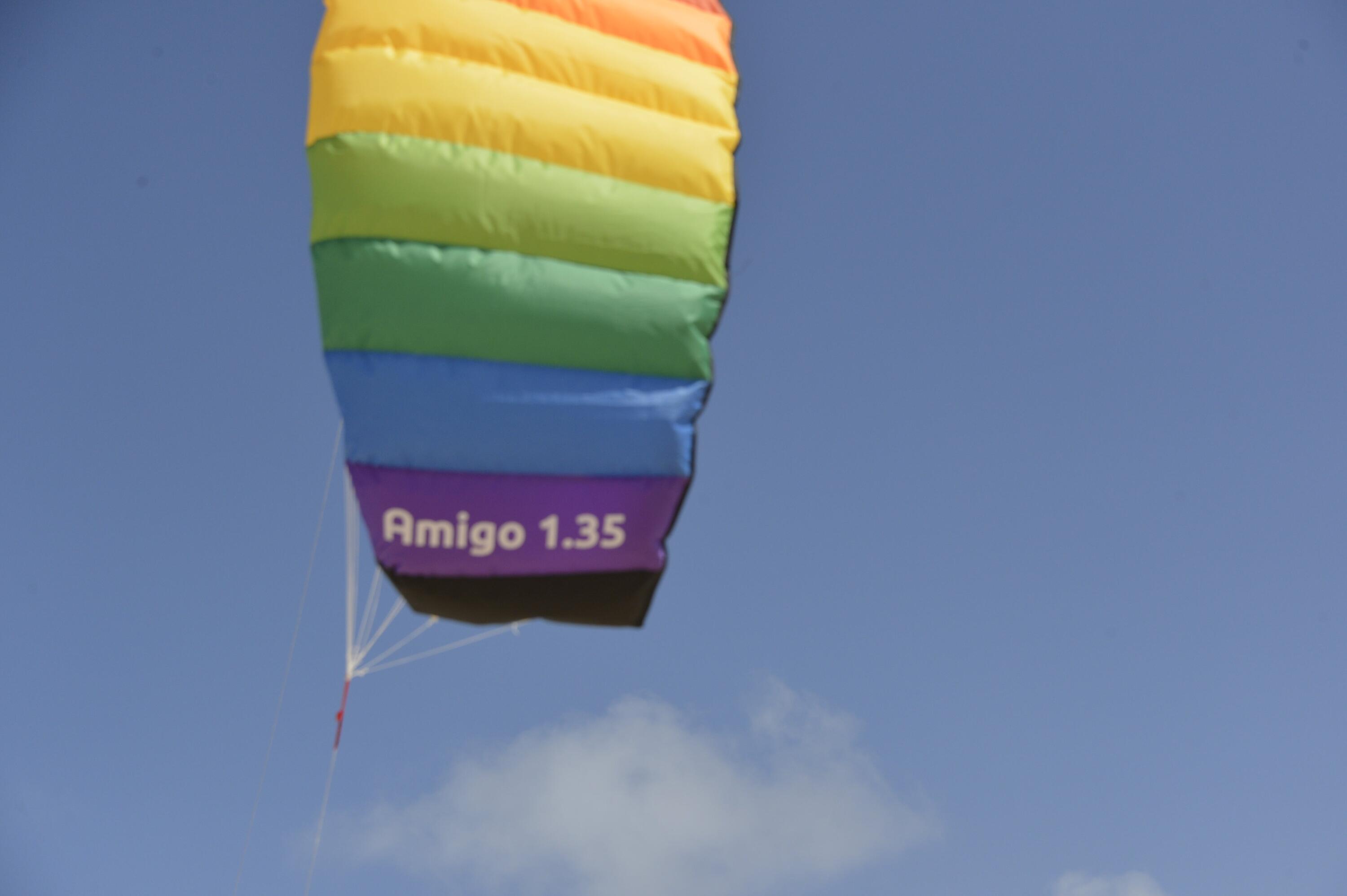 Matrasvlieger Spiderkites Amigo 1.35 Rainbow 10005 Regenboog 135 x 55 cm 7/7