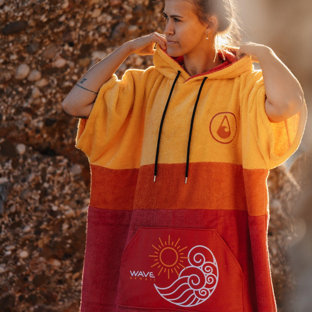 Poncho Wave Hawaii AirLite Poncho Paia L WH4072L Multikleur 105 x 80 cm 5/6