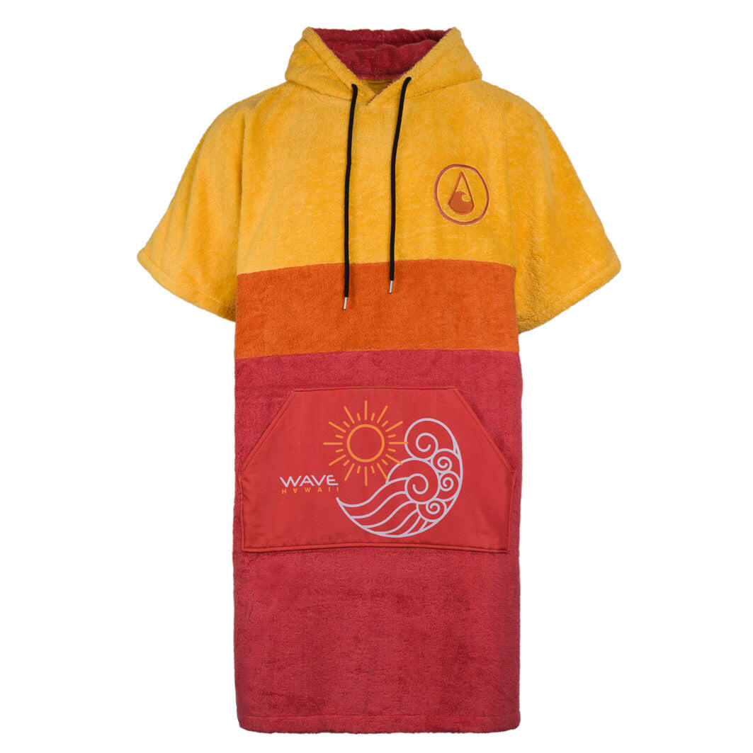 WAVE HAWAII Poncho Wave Hawaii AirLite Poncho Paia L WH4072S Multikleur 90 x 70 cm
