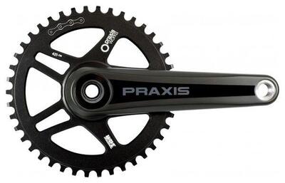Praxis zayante carbon m30 crankstel 42t 11‑speed