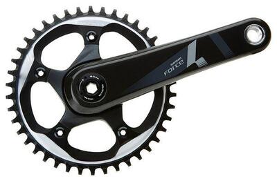 Sram 2016 crankset force1 bb30 (niet meegeleverd) 52t zwart