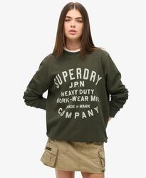 Pull de travail en coton SUPERDRY