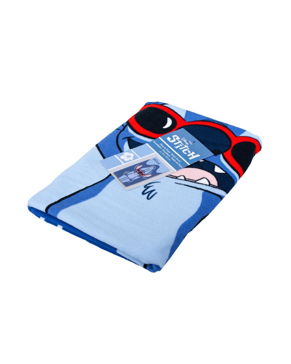 SERVIETTE ENFANT 70X140CM MICROFIBRE DISNEY STITCH 2/5