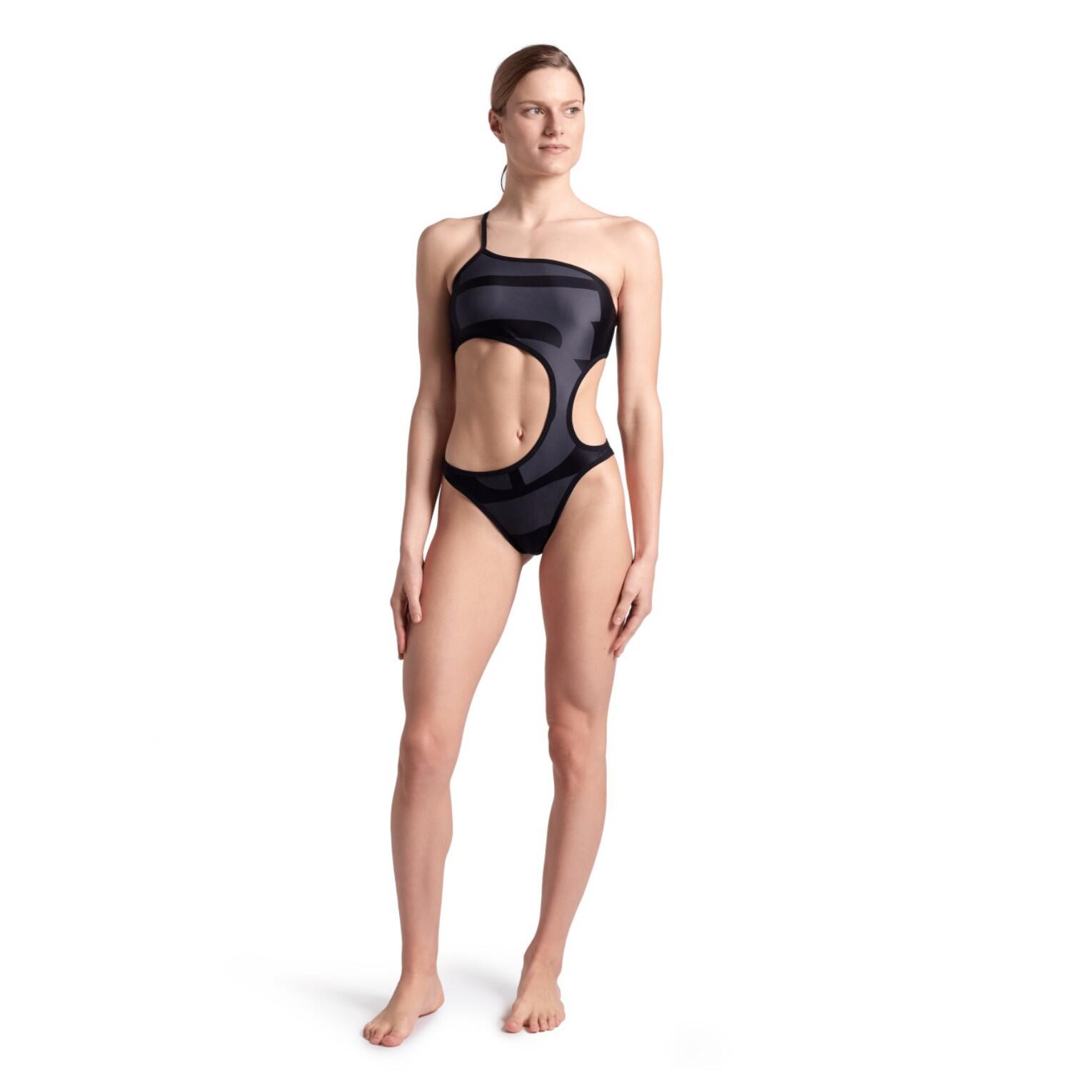 arena Asymmetrischer Badeanzug für Damen 2/5