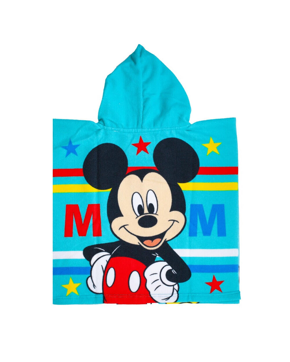PONCHO ENFANT 50X100CM MICROFIBRE MICKEY MOUSE 2/4