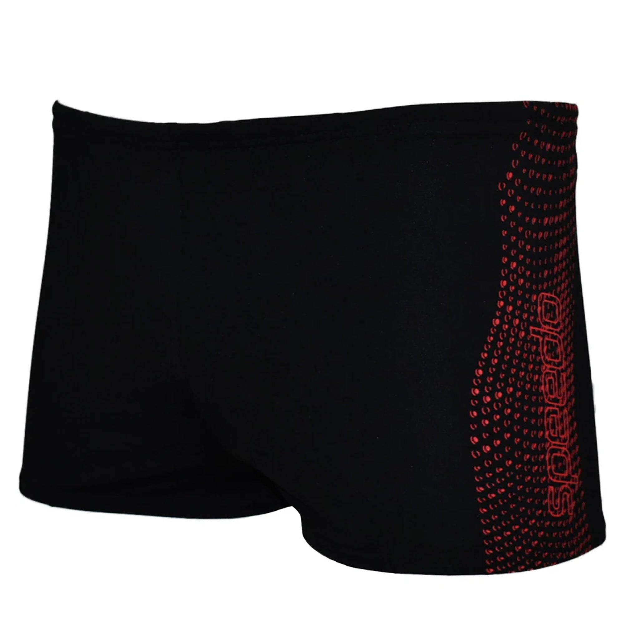 Speedo Printed Logo Kids Black Swimming Trunks 1/1