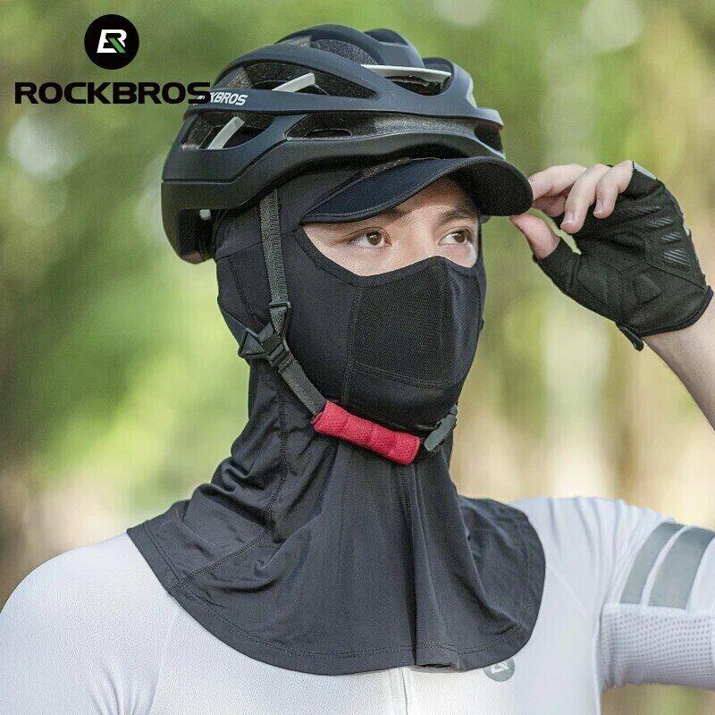 Balaclava da Ciclismo Estiva ROCKBROS con Visiera 2/5