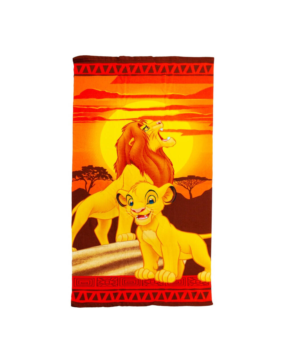 SUN & SURF TOALHA INFANTIL 70X140CM MICROFIBRA DISNEY REI LEÃO