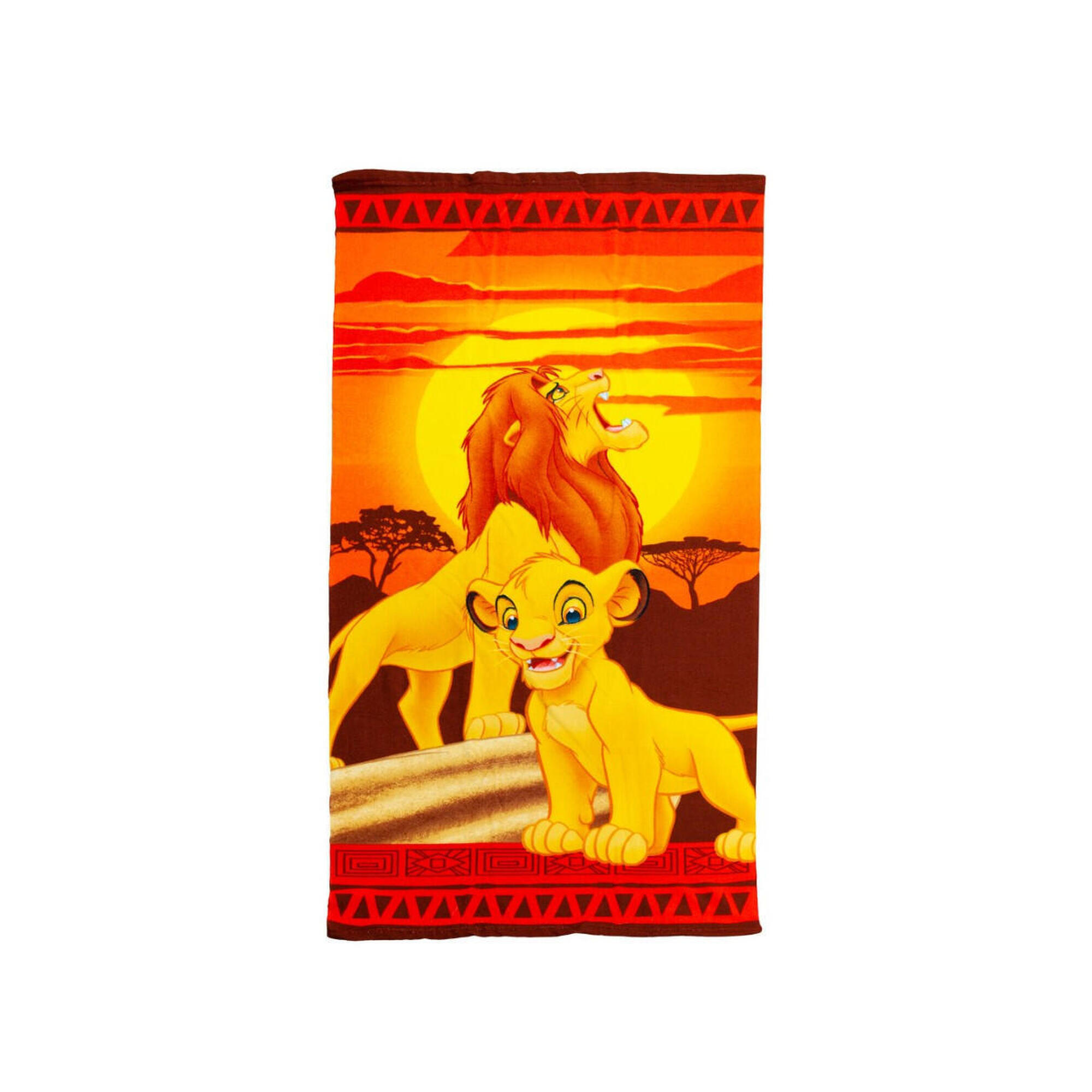 Sun & Surf - Serviette Enfant 70x140cm Microfibre Disney Le Roi Lion - Serviette - Multicolore - Taille Unique - Decathlon
