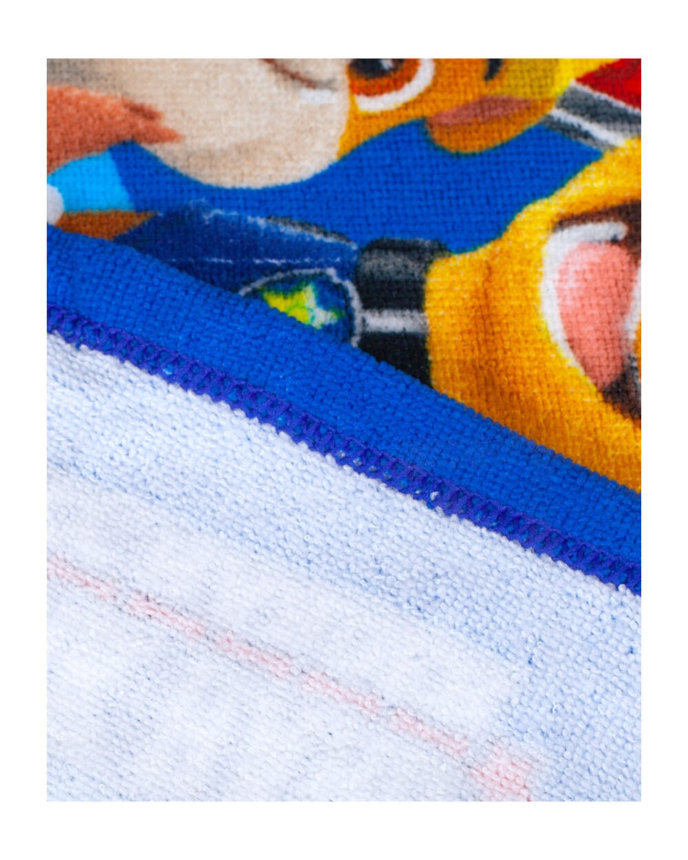 KINDERPONCHO 50X100CM MICROVEZEL Pootpatrouille 4/5