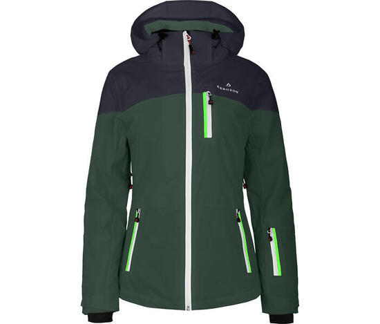 Damen Skijacke wattiert, 20000mm Wassersäule rot