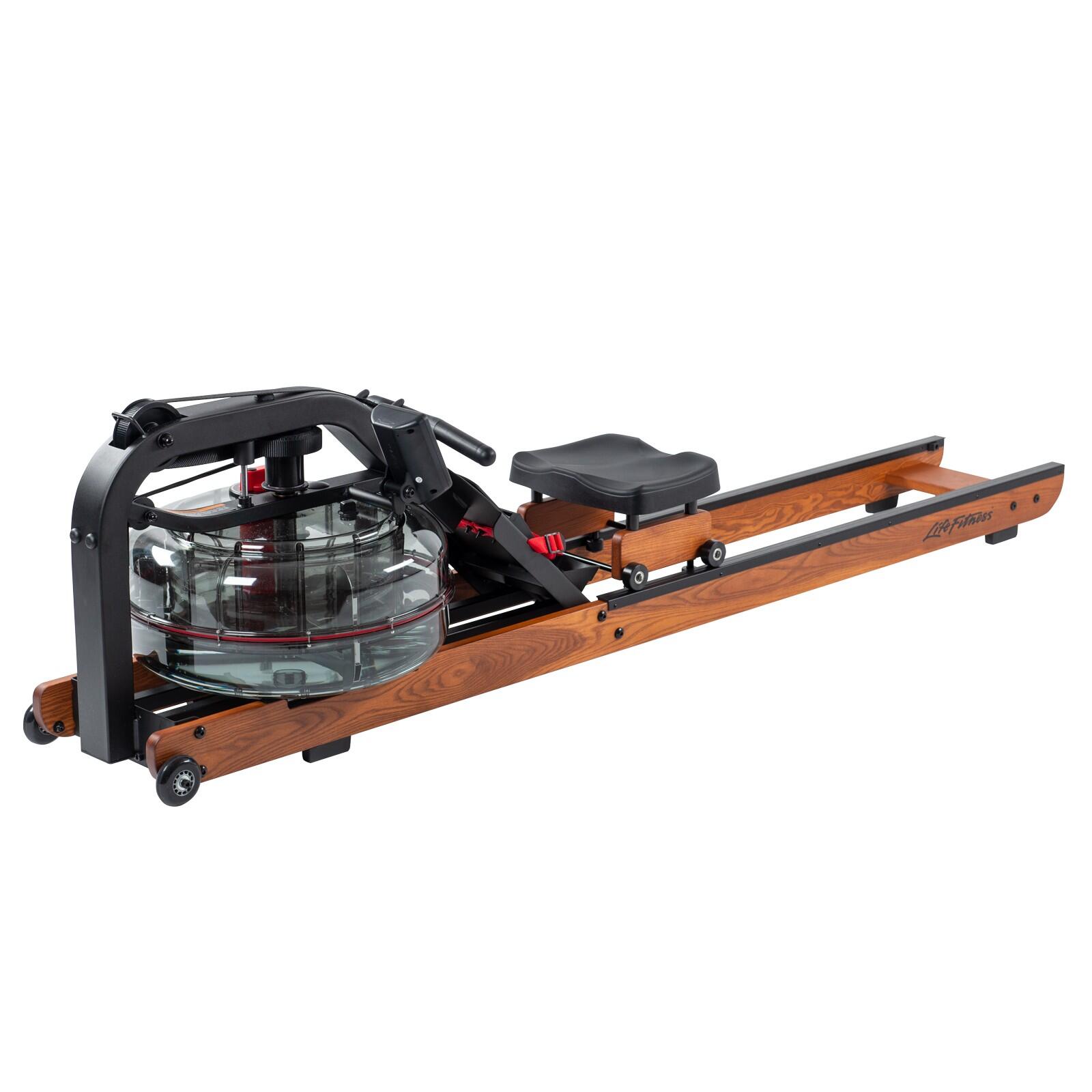 Life Fitness Row HX roeitrainer donkerbruin 4/4