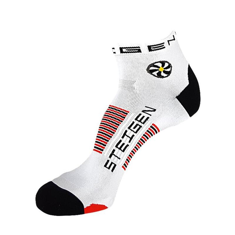 Steingen 1/4 Length Big Foot White (Size 12+) Socks