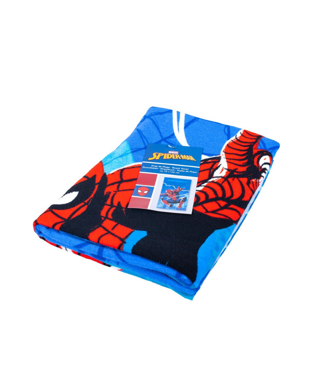 TOALHA INFANTIL 70X140CM MICROFIBRA DISNEY SPIDER-MAN 2/5