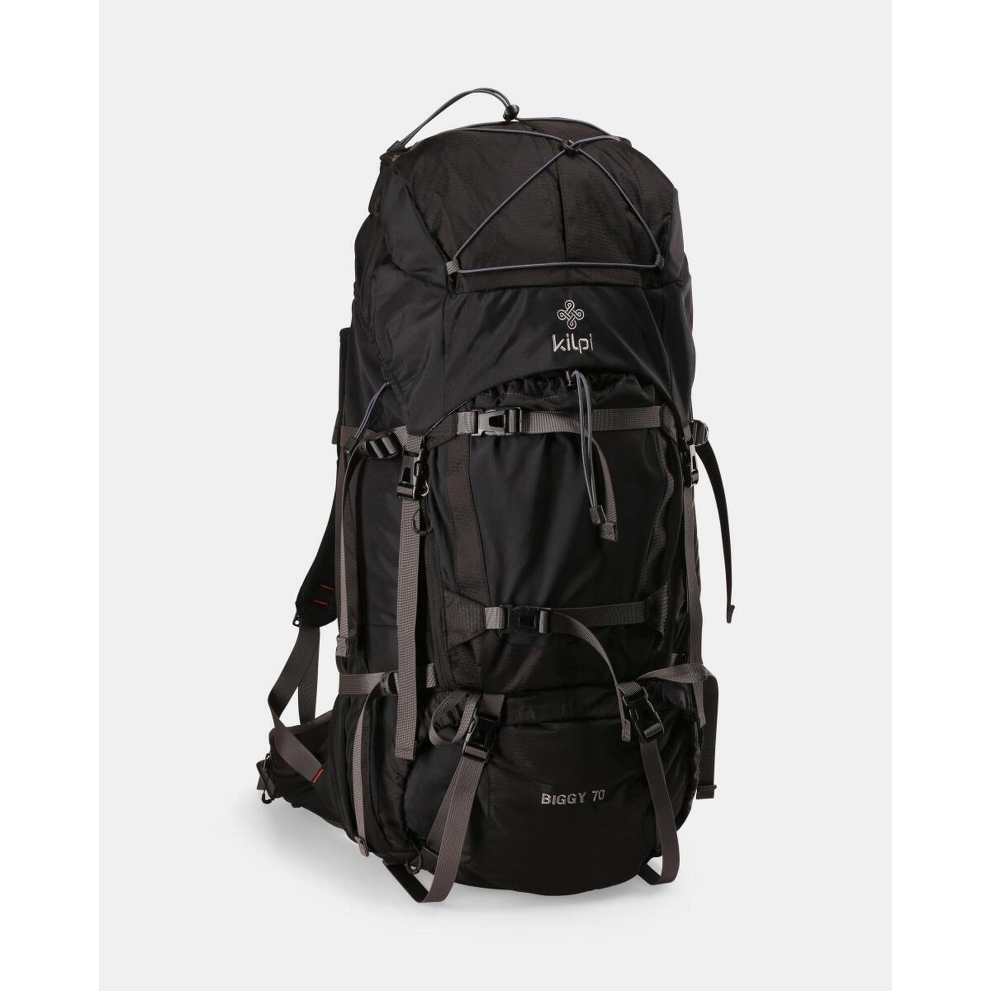 Kilpi - Sac À Dos De Randonnée Kilpi Biggy 70-u - Sac À Dos - Noir - 70 L - Decathlon