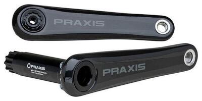 Praxis zayante carbon m30 crankstel 175 mm zwart