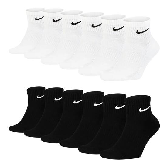 Trainingssocken Quarter 6 Paar - Everyday Cotton Cushioned Ankle Socks