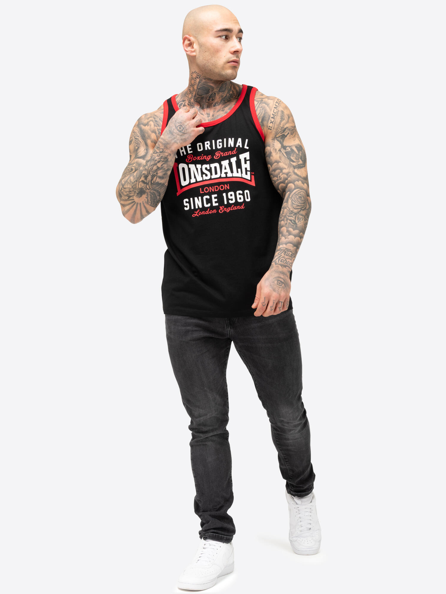 LONSDALE Heren singlet regular fit ANDOVER 3/6