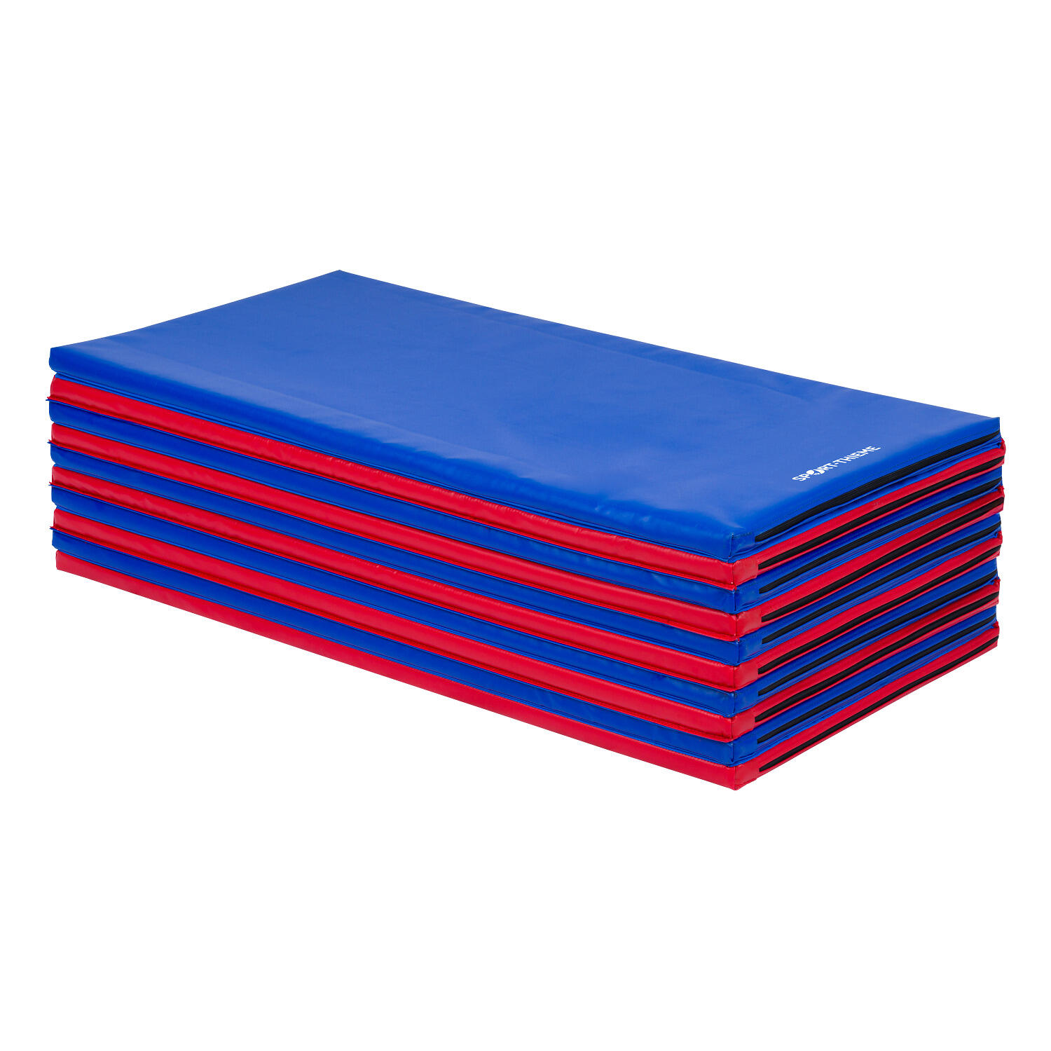 Faltmatte Basic 600x120x3 cm Blau-Rot Turnen Unisex Blau-Rot 2/6