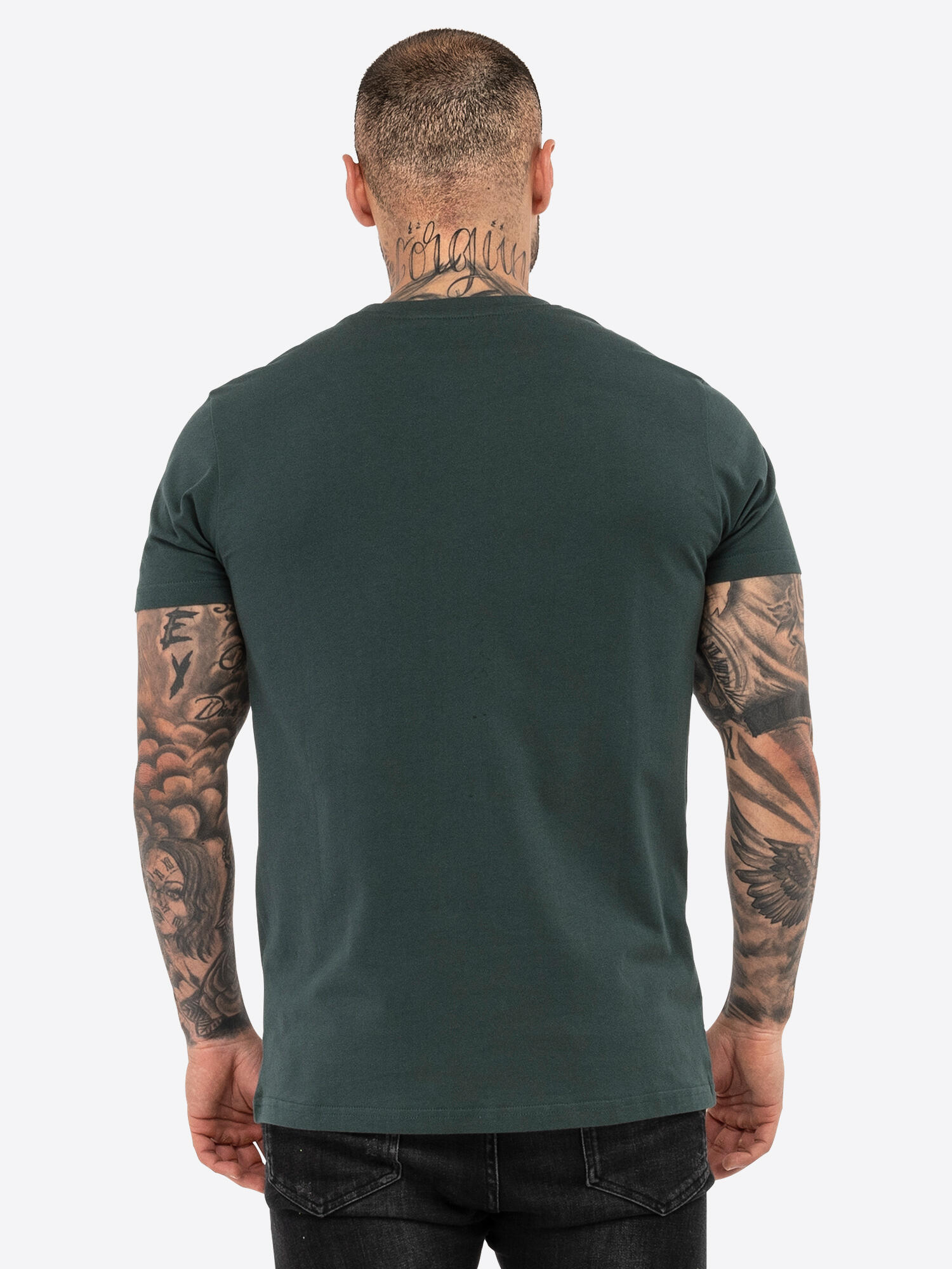 T-shirt Homme Lonsdale verte 4/5